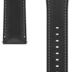 Watch Classic Matte Black Leather Strap