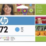 HP 72 130 ml Cyan Ink Cartridge with Vivera Ink