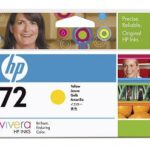 HP 72 130 ml Yellow Ink Cartridge with Vivera Ink