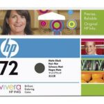 HP 72 130 ml Matte Black Ink Cartridge with Vivera Ink