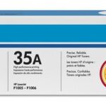 HP LaserJet CB435A Black Print Cartridge for LJ P1005/P1006, up to 1,500 pages