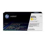 HP 651A Yellow LaserJet Toner Cartridge