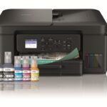 DCP-T780DW - Impressora Tankbenefit 3 em 1 com depósito de tinta de alta capacidade, compacta, impressão frente e verso automático e reenchimento rápido. Impressora + Copiadora + Scanner Bandeja 150 folhas - Conexão WiFi e móvel- Visor 4,5 cm com teclas
