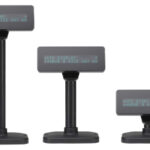 Visor Cliente VFD Birch Preto 2x20 USB/RS232 Alimentado, Compativel Epson, Côr: Preto