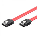 Cabo Sata 1.5GBits / 3GBits / 6GBits SATA L-Type > L-Type, com clipe 0.5m