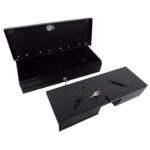 Sitten HS-170A - Gaveta vertical preta. Inclui tampa e chave internas