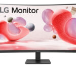 32MR50C-B - Monitor Curvo 32" VA Resolução: 1920 x 1080FHD, D-SUB (VGA) / 2x HDMI, Brilho: 250 cd/m2, Tempo de resposta: 5ms (GtG at Faster)