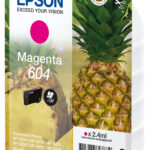 Singlepack Magenta 604 Ink