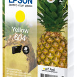 Singlepack Yellow 604 Ink
