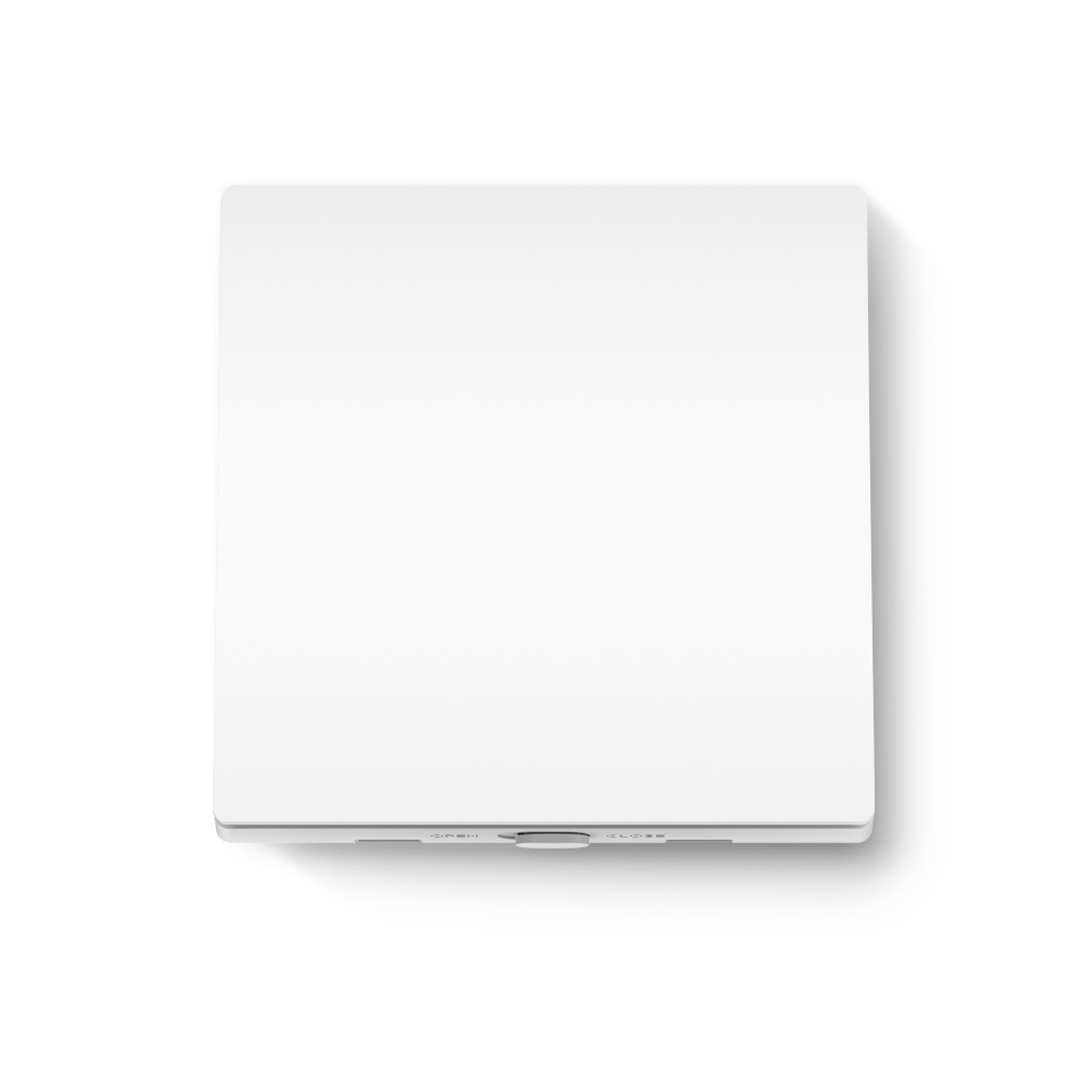 high_101386394_8647791602.jpg Smart Light Switch 1-Gang 1-Way - 868 MHz, 250 V~, 50/60 Hz, 1-Gang, Size 86mm x 86mm, battery powered(2*AAA), 1000 W incandescent, 600 W LED/CFL, In-wall Installation, no neutral wire required - Image 1