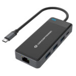 DONN 7-in-1 Docking Station USB 3.2 Gen 1, HDMI x 2, USB 3.0 x 3, GbE, 100W USB PD