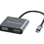 4-in-1 USB 3.2 Gen 1 Docking Station, HDMI, VGA, USB-A, 100W USB PD