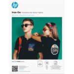 HP Iron-On Transfers for Dark Fabric, A4 (210 x 297 mm), 10 sheets