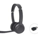 Bluetooth Stereo Headset with USB Audio Adapter, Noise Cancellation