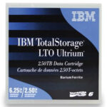 DC IBM Ultrium LTO-6 (BaFe) etiquetado 2,5TB/6,25TB  (00V7590ET)