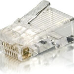 Conector RJ45 UTP Cat.6, conjunto de 100 pcs