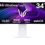 34GX90SA-W - Monitor Curvo 34' ULTRAGEAR OLED 240HZ WQHD  (3440 X 1440)