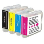 Pack Económico preto/Cyan/magenta e amarelo, 300 págs., para: DCP-J552DW/DCP-J752DW/ MFC-J470DW e MFC-J870DW