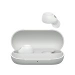 WFC-700NW - Auriculares TRUE WIRELESS com tecnologia BLUETOOTH, Noise Cancelling, classificação de resistência à água IPX4, Embalagem livre de plástico, fabricada com papel reciclado, Cor: branco  - válido p/ unid pré estabelecidas e faturadas até 2 de ja