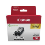 PGI-570XL BK TWIN  SEC - Pigment Black XL Ink Tank (2 ink tanks)