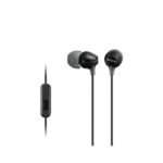 MDR-EX15APB Preto - Auscultadores de tipo auricular fechado para smartphone
