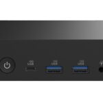 Asus NUC 14 Essential Slim Kit RNUC14MNK25 - N250, UHD Graphics, SODIMM DDR5-4800,  IEEE 802.11ax (Wi-Fi 6E), Gigabit Ethernet, 2.5 Gigabit Ethernet, Bluetooth 5.3 - preto