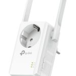 300Mbps Wireless N Wall Plugged Range Extender with Pass Through, Atheros, 2T2R, 2.4GHz, 802.11n/g/b, Power on/off and Ranger Extender button, Range extender mode, with high gain external Antennas
