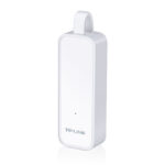 USB 3.0 to Gigabit Ethernet Adapter, 1 port USB 3.0 connector and 1 port Ethernet port