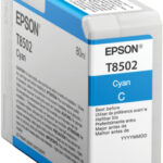 Singlepack Cyan T850200 UltraChrome HD ink 80ml SC-P800