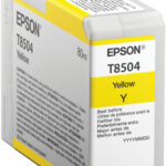 Singlepack Yellow T850400 UltraChrome HD ink 80ml SC-P800