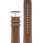 EasyFit Chestnut Brown Pointed Tail Leather Strap(20mm)