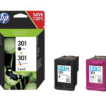 HP 301 Ink Cartridge Combo 2-Pack