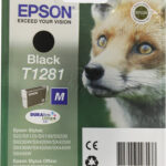 Tinteiro Preto T1281 Tinta DURABrite Ultra (c/alarme RF+AM)