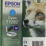 Tinteiro Cyan T1282 Tinta DURABrite Ultra (c/alarme RF+AM)