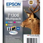 Multipack de 3 cores T1306 Tinta DURABrite Ultra