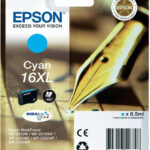 Tinteiro Cyan 16XL Tinta DURABrite Ultra (c/alarme RF+AM)