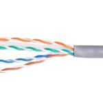 Cat.6 U/UTP Installation Cable, LSZH, Solid Copper, 305m