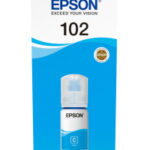 102 EcoTank Cyan ink bottle