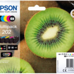 Multipack 5-colours 202 Claria Premium Ink
