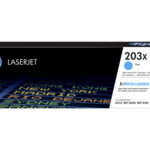 HP 203X High Yield Cyan Original LaserJet Toner Cartridge