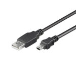 Cabo USB 2.0 "A" M > Mini "B" M 1.8m