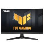 TUF Gaming VG27AQ3B Gaming Monitor - 27 inch QHD (2560x1440) Curved, 180Hz, Fast IPS, ELMB Sync, 1ms (GTG), Freesync Premium, G-Sync compatible, Variable Overdrive, 125% sRGB