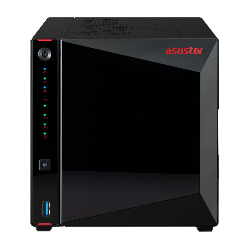 high_3aee6519dd53de657156a61e2b118425.jpg Asustor Nimbustor 4 Gen2 AS5404T 4 Bay NAS, Quad-Core 2.0GHz CPU, Dual 2.5GbE Ports, 4GB DDR4, Four M.2 SSD Slots (Diskless) - BLACK FRIDAY - preço válido p/ unidades faturadas até 29 de dezembro ou fim de stock - Image 1