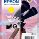 Singlepack Yellow 502 Ink - XP5100, XP5105, WF-2860DWF, WF-2865DWF