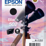 Singlepack Black 502 Ink - XP5100, XP5105, WF-2860DWF, WF-2865DWF