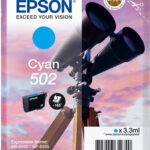 Singlepack Cyan 502 Ink - XP5100, XP5105, WF-2860DWF, WF-2865DWF