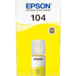 104 EcoTank Yellow ink bottle