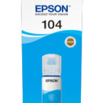 104 EcoTank Cyan ink bottle