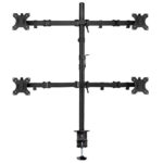 Suporte Monitor 4 monitores 13-27", Max VESA 100x100