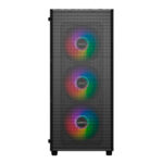 Caixa MIR100 ARGB - ATX GAMING - BLACK - USB 3.0